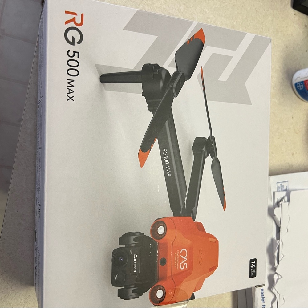 500 Max Men Accessories - Orange Foldable Drone Accessory